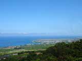 ホルアロア(Holualoa)からのコナの眺め