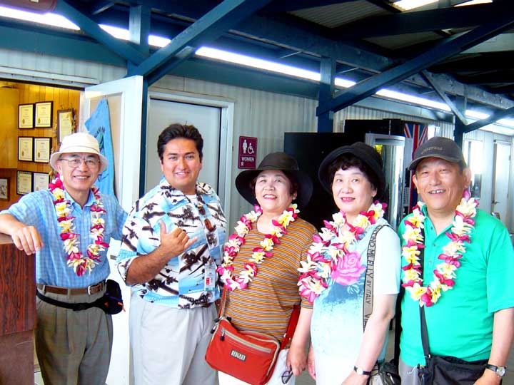 ハワイ島一周遊覧飛行ツアー「ビッグ・キャラバン」にご参加の 諏訪原 様
